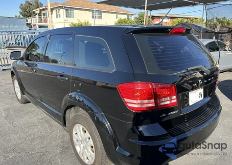 2015 Dodge Journey American Value Pkg из США, поврежденный, VIN 3C4PDCAB7FT614611